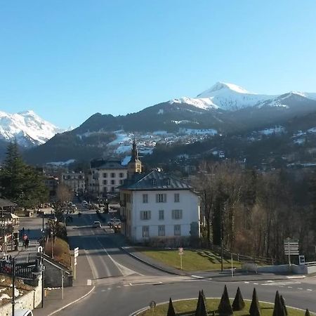 Appart Cosy Et Lumineux Au Coeur De Saint Gervais Exterior foto
